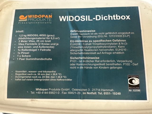 Flüssigkunststoff Widoseal WSG 1K Dichtbox